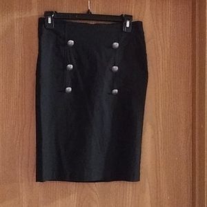 Knee length skirt